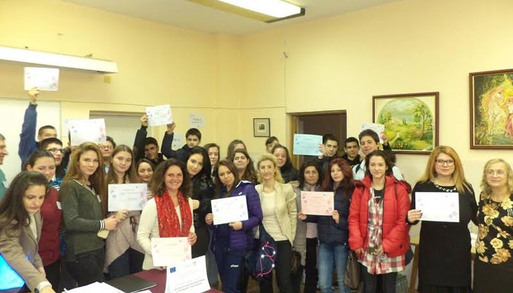 Училището участва в Световната седмица на предприемачеството, организирана от „Джуниър Ачийвмънт“ България за втора поредна година