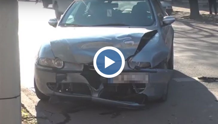 Инцидентът е станал на кръстовището на улица "Николаевска" и булевард "Неофит Бозвели"