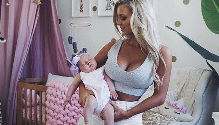 Не, снимките не са сбъркани. Именно така изглежда младата жена 6 седмици след раждането на детето ѝ