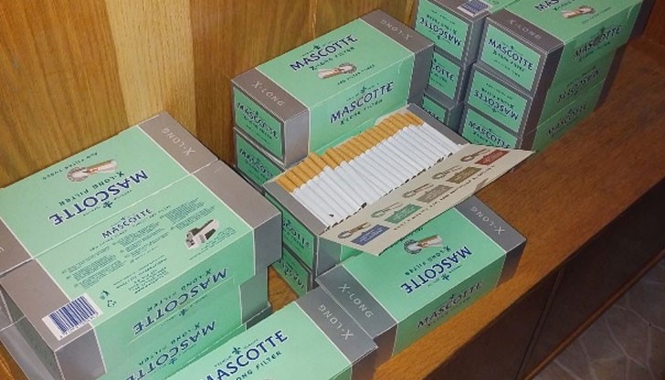 Част от домашно произведените цигари са открити в лек автомобил „Пежо 307"