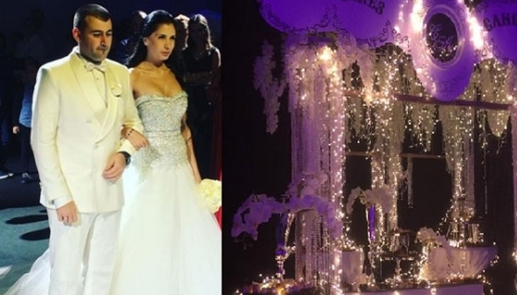 Бившият на Анелия се ожени в пълен лукс, роклята на булката струва 20 000 лева