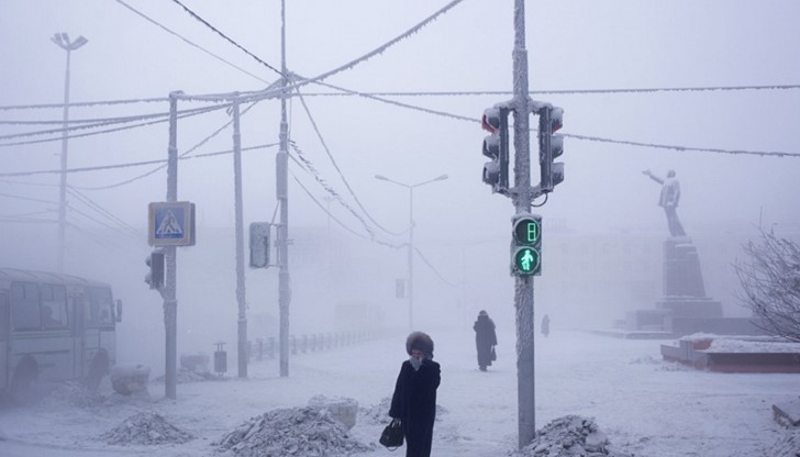 Снимки от най-студеното място на земята