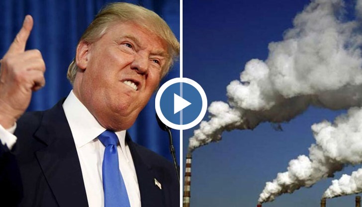 Тръмп нарича данните, че човешката дейност води до глобално затопляне "манипулация"