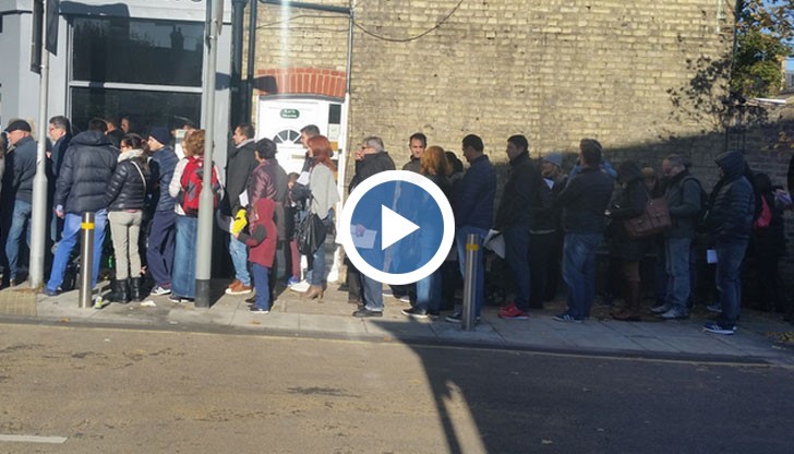 Част от имащите право на вот се отказаха да гласуват