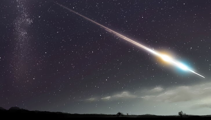 Звездопадът е известен още като "Космическата заря на Хелоуин" Звездопадът е известен още като "Космическата заря на Хелоуин"