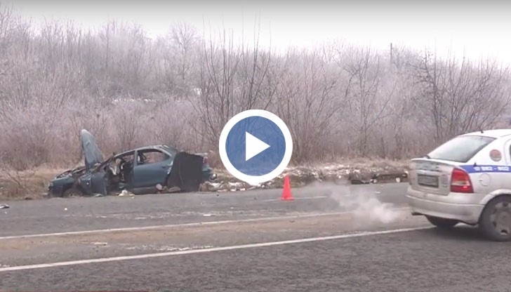 64-годишен мъж пострада при катастрофа днес преди обяд край Русе