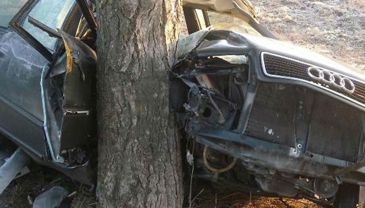 Шофьорката се удря в дърво на пътя Бяла - Борово / Снимката е илюстративна