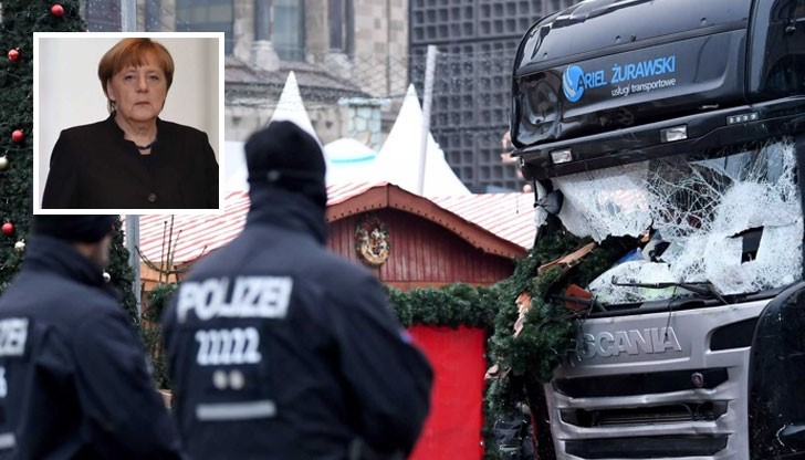 Очевидец съдейства на берлинската полиция да задържи шофьора на камиона