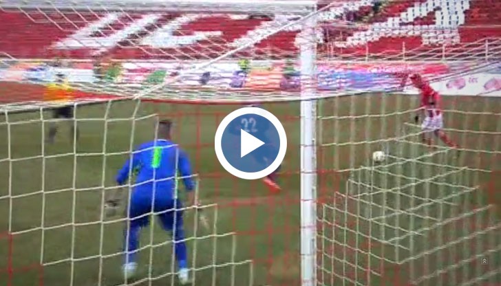 Спасяването на Мартин Луков срещу ЦСКА