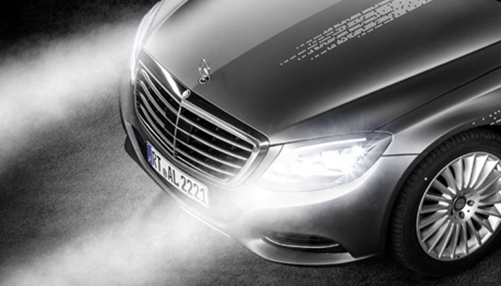 Тези фарове могат да прожектират всякакви символи на пътя