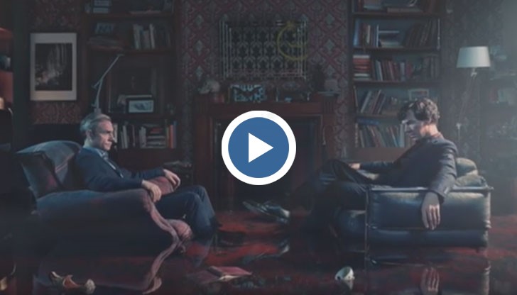 Феновете на детективския сериал за Шерлок Холмс ще могат да гледат новия сезон от 1 януари 2017 г.