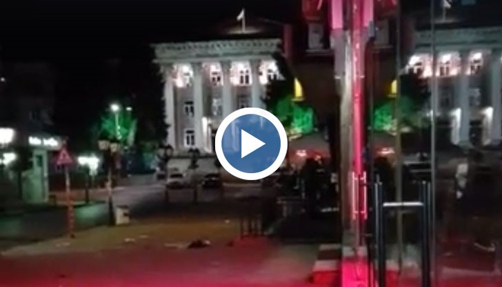 Кадрите, заснети от Никола Стоянов показват от части какво се е случило