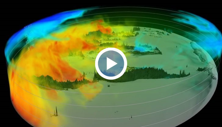 NASA публикува любопитно видео
