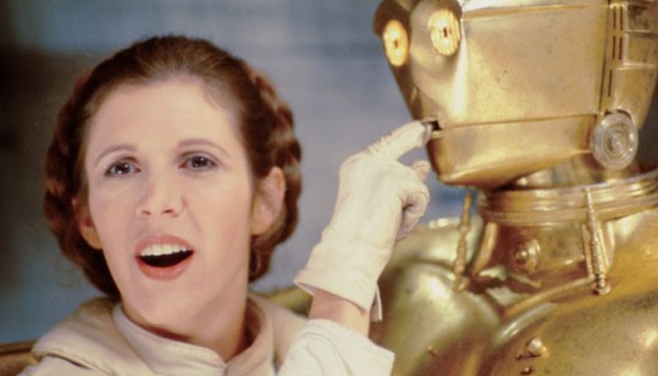 Американската актриса Кари Фишър, легендарната принцеса Лея от сагата "Междузвездни войни" почина на 60 години Американската актриса Кари Фишър, легендарната принцеса Лея от сагата "Междузвездни войни" почина на 60 години