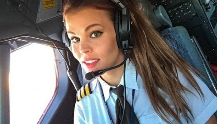 Шведската пилотка Малин вдига самолета и в буквалния смисъл