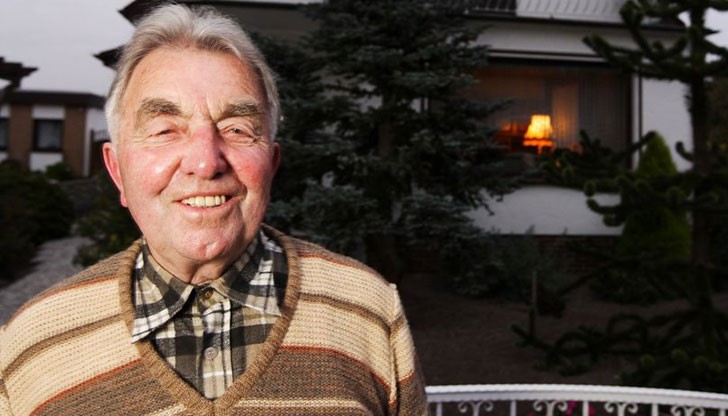 Хайнрих Щайнмайер, бивш немски SS-войник, който е бил военнопленник в Шотландия