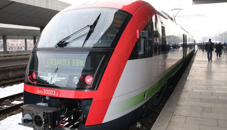 Пътниците ще се прекачват на гара Русе на и от мотриса, която ще се движи Букурещ - Русе - Букурещ