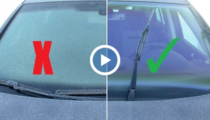 Изхвърлете стъргалката за лед - този спрей ще направи чудеса с леда