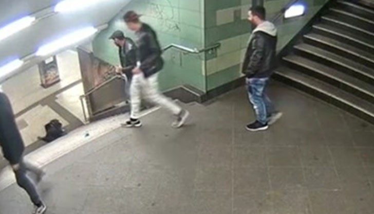 Българинът, който е засечен на камерата е разпитван няколко часа и освободен