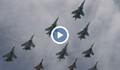 Кадри от ударите на руската авиация по „Ислямска държава”