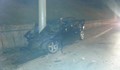 Млад шофьор се заби в стълб на булевард "Липник"