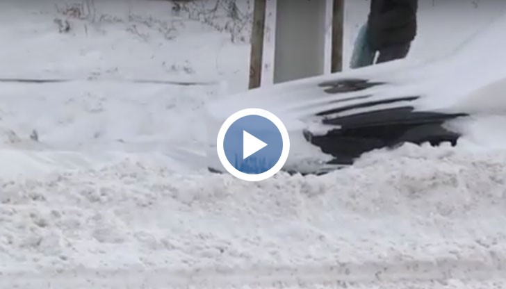 След като сам реши да провери дали сигналите на русенци за заринати тротоари са истина?!