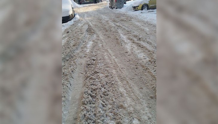 Преди новия сняг  на ул. "Яна Войвода"