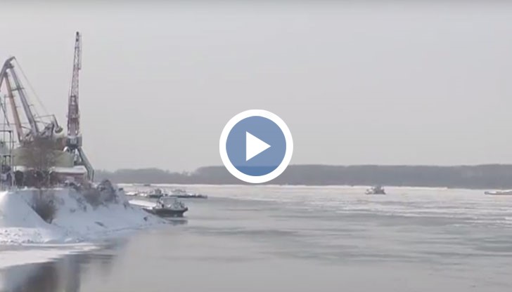 Ледоходът по река Дунав достигна до 70%