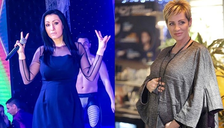 Едната пее в седмия месец, другата си оперира носа