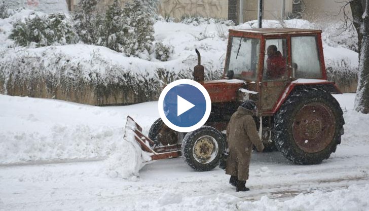 Обстановката в русенско се усложнява заради неспиращият леден вятър