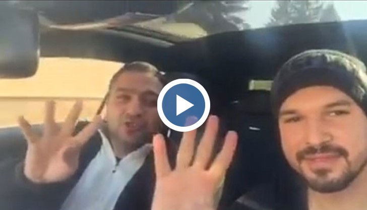 Божинката с пореден куриозен клип