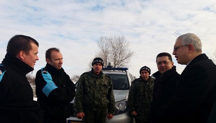 Служебният министър на МВР отиде на посещения на ГКПП Лесово