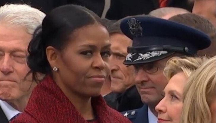 Мишел Обама не можа да скрие настроенията си!