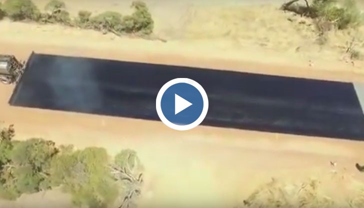 Видеото заснето с дрон е гледано близо 16 милиона пъти