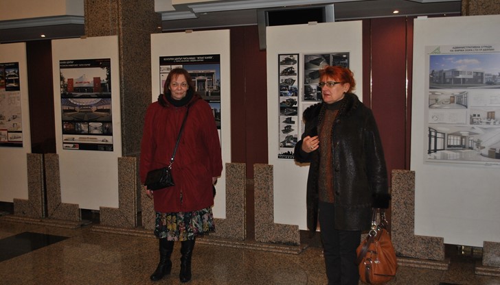 Изложбата е организирана от Камара на архитектите в България