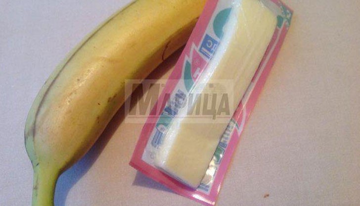 Второкласник в пловдивско училище получи банан и 30 грама кашкавал за хапване!