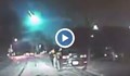 Полицейска камера засне падането на метеор
