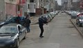 Български полицай спира кола на Google Street View
