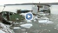 Леда отнесе три понтона в Румъния