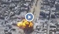 Дрон засне кървавата касапница в Сирия