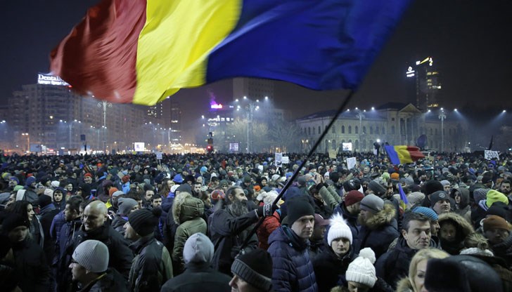 Хиляди протестираха в Букурещ заради спорни промени в Наказателния кодекс