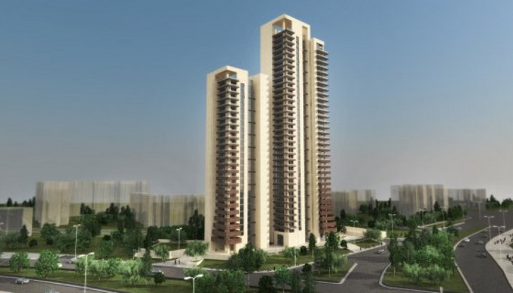 „Тракия скай“ ще има две кули - по 95 и 130 метра