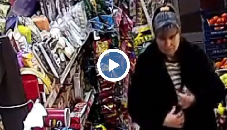 Кражбата е записана от охранителните камери на обекта