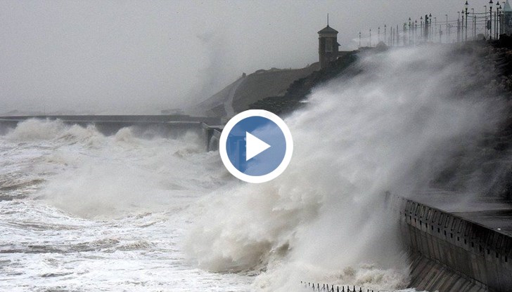 Мощната буря „Дорис” взе една жертва