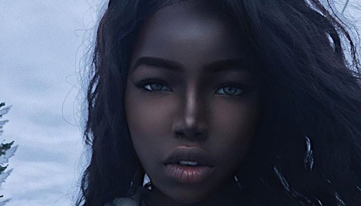 Лола има необичаен външен вид за афро-американските жени: бадемови очи, плътни устни и малък тънък нос