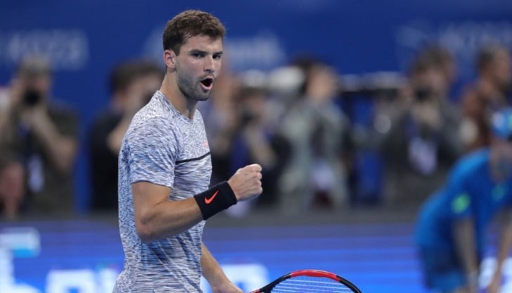 Българският тенисист Григор Димитров се класира за първи път в кариерата си на финал на София Оупън