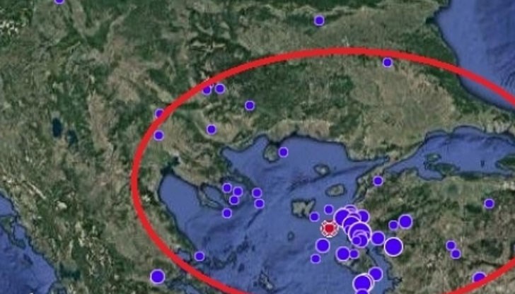 Серията земни трусове, които разтърсиха Балканите днес не спират