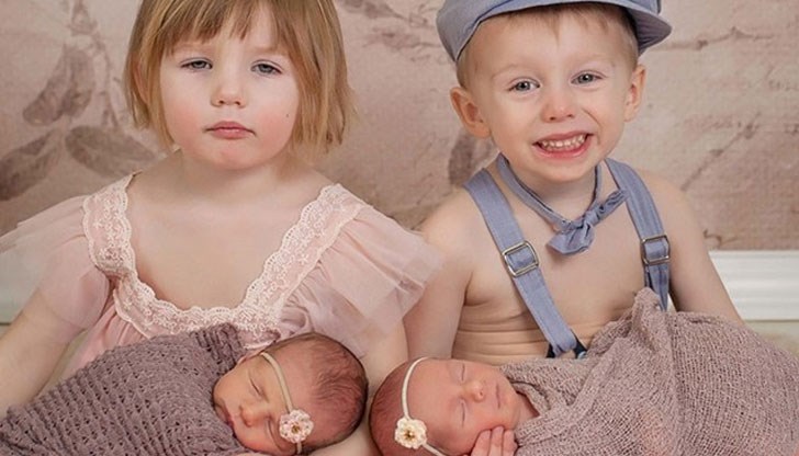 Да родиш близнаци си е същинско чудо. Но какво ще кажете да ви се случи два поредни пъти