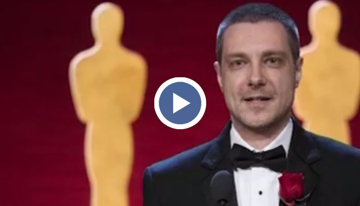 Владимир Койлазов в първата си среща с родните медии, след като грабна "Оскар"