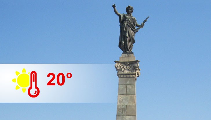 С 15 градуса за 9 часа се е повишила температурата на въздуха днес в Русе